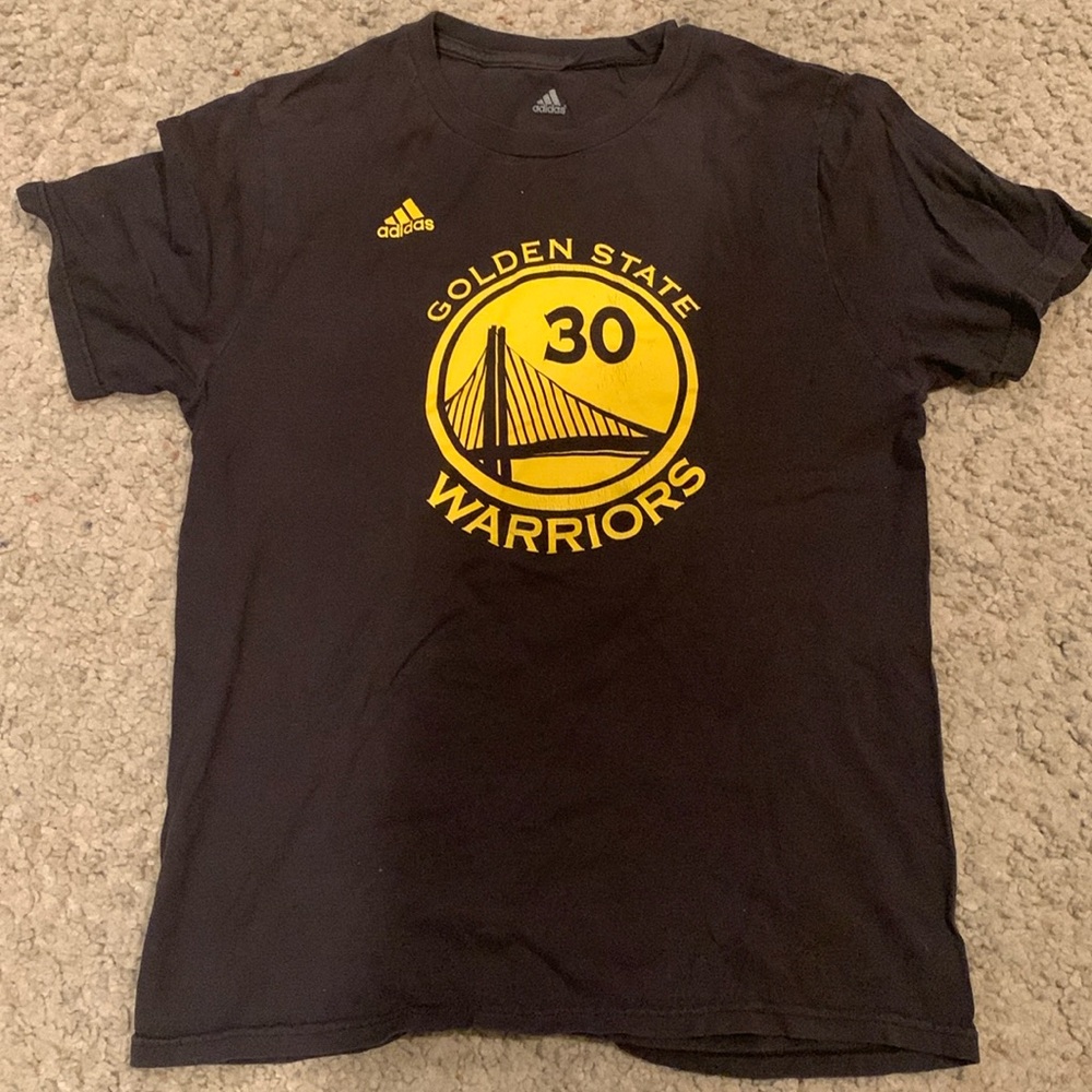 Black Youth Golden State Warriors Steph Curry Jersey